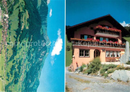 12941906 Fanas Und Dorf Gruesch Hotel Restaurant Hitsch Huus Fanas - Altri & Non Classificati