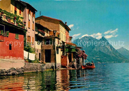 12913486 Gandria Lago Di Lugano Haeuserpartie Am Luganersee Alpen Gandria - Andere & Zonder Classificatie