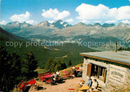 12900156 Pontresina Unterer Schafberg Mit Blick Ins Oberengadin Pontresina - Otros & Sin Clasificación