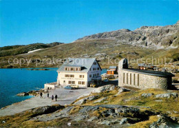 12858906 Grimsel Pass Kapelle St Christophorus Berghotel Bergsee Alpen Grimsel P - Altri & Non Classificati