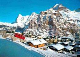 12857386 Muerren BE Allmendhubel Bahn Eiger Moench Jungfrau Muerren - Otros & Sin Clasificación