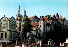 12854606 Neuchatel NE Schloss Mit Stiftskirche Und Diesse Turm Neuchatel - Otros & Sin Clasificación