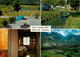 12852266 Raron VS Motel Simplon Blick Camping Platz Raron - Altri & Non Classificati