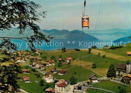 12846366 Niederbauen Emmetten Seilbahn Luftaufnahme Niederbauen Emmetten - Sonstige & Ohne Zuordnung