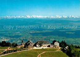 12846236 Solothurn Kurhaus Hotel Weissenstein Blick Auf Die Alpen Fliegeraufnahm - Otros & Sin Clasificación