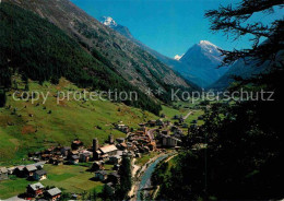 12840556 Saas Grund Panorama Mit Mittelgrat Walliser Alpen Saas Grund - Autres & Non Classés