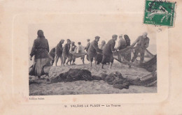 C12-34) VALRAS  LA  PLAGE - LA TRAINE - ANIMATION - PECHE - EN 1912 - Other & Unclassified