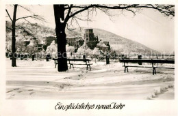 73142674 Heidelberg Neckar Scheffelterrasse Schloss  Heidelberg Neckar - Heidelberg