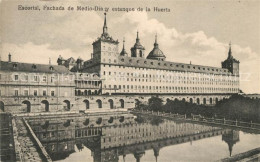 73142627 San Lorenzo De El Escorial Fachada De Medio-Dia Y Estanque De La Huerta - Altri & Non Classificati