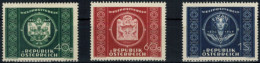 Österreich UPU Weltpostverein 943-945 Luxus Postfrisch 1949 Kat.-Wert 20,00 - Briefe U. Dokumente