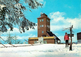 73142279 Oberwiesenthal Erzgebirge Wetterwarte Auf Dem Fichtelberg Oberwiesentha - Oberwiesenthal