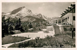 73142195 Kreuzeckhaus Mit Alpspitze Kreuzeckhaus - Garmisch-Partenkirchen