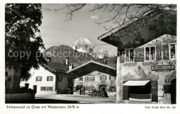 73142192 Mittenwald Bayern Mit Wetterstein Mittenwald Bayern - Mittenwald