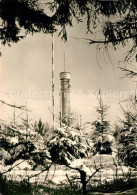 73142151 Zippendorf Fernsehturm Winterlandschaft Zippendorf - Schwerin