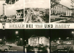 73142119 Berlin Bei Tag Und Nacht Mueggelturm Karl Marx Allee Operncafe Strausbe - Altri & Non Classificati