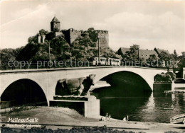 73142117 Halle Saale Ruine Burg Giebichenstein Bruecke Halle Saale - Halle (Saale)