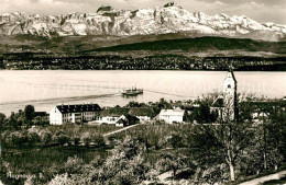 73141853 Hagnau Bodensee Panorama Mit Blick Zu Den Alpen Hagnau Bodensee - Autres & Non Classés