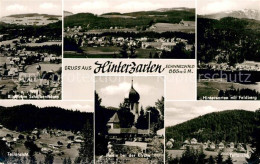 73141843 Hinterzarten Kirche Panorama Blick Vom Scheibenfelsen Feldberg Schwarzw - Hinterzarten