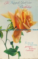 R049526 To Happily Greet Your Birthday. Orange Rose - World