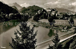 73140956 Fuessen Allgaeu Lechbruecke Stausee Breitenberg Edelsberg Allgaeuer Alp - Fuessen