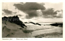 73140948 Juist Nordseebad Duenen Und Strand Kupfertiefdruck Juist Nordseebad - Juist