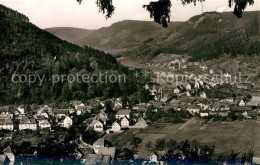 73140914 Calmbach Enz Panorama Blick Vom Hengstberg Luftkurort Schwarzwald Calmb - Other & Unclassified