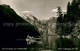 73140895 Koenigssee Blick Ueber Den See Vom Malerwinkel Alpen Koenigssee - Altri & Non Classificati