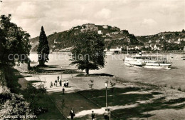 73140559 Koblenz Rhein Uferpromenade Am Rhein Faehre Koblenz Rhein - Koblenz