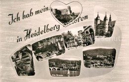 73140477 Heidelberg Neckar Schloss Brueckentor Grosses Fass Alte Bruecke Philoso - Heidelberg