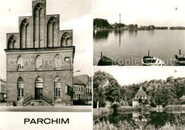 73140296 Parchim Rathaus Giebelhaus Wockersee Kinderkurheim Markower Muehle Parc - Parchim