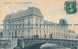R050477 Rennes. Faculte Des Sciences. Blanzy Bouilliet. 1909 - World