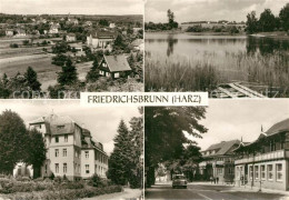 73140275 Friedrichsbrunn Harz Teilansicht Gondelteich Sanatorium Ernst Thaelmann - Altri & Non Classificati