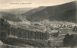 73140131 Ilmenau Thueringen Landschaftspanorama Blick Von Der Marienquelle Ilmen - Ilmenau