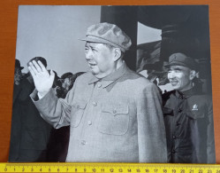 #21   LARGE PHOTO -  CHINA CHINE LEADER MAO TSE TOUNG - Célébrités