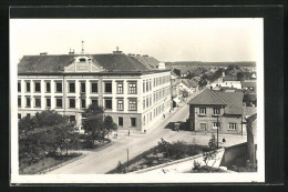 AK Stara Boleslav, Obecná A Mestanská Skola, Blick In Den Ort  - Czech Republic