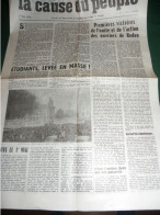 PROPAGANDE 68 : LA CAUSE DU PEUPLE N ° 1 DI 1 ° MAI 1968 - 1950 - Today