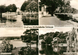 73138598 Woltersdorfer Schleuse Promenade Flakensee Anlegebruecken Restaurant Am - Sonstige & Ohne Zuordnung