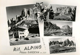 73134429 Passo Gardena Rifugio Alpino Berghuette Dolomiten Edelweiss Passo Garde - Autres & Non Classés