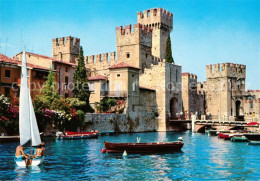 73132934 Sirmione Lago Di Garda Castello Scaligero Gardasee Sirmione Lago Di Gar - Autres & Non Classés