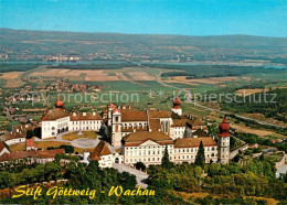 73131358 Wachau Oesterreich Stift Goettweig Fliegeraufnahme Lansersee - Andere & Zonder Classificatie