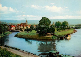 73129936 Hannoversch Muenden Zusammenfluss Werra Fulda  Hannoversch Muenden - Hannoversch Muenden