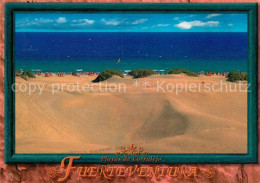 73129841 Corralejo Strandpanorama Wuestenlandschaft Meerblick Bilderrahmen Corra - Sonstige & Ohne Zuordnung