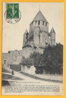 CPA PROVINS LA TOUR DE CESAR - 1912 - Provins