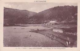 63077 01 38#0 - LAC CHAMBON - LA PLAGE ET SES BAIGNEURS - Autres & Non Classés