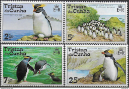 1974 Tristan Da Cunha Rockhopper Penguins 4v. MNH SG N. 188/91 - Other & Unclassified