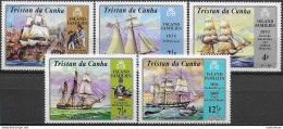 1971 Tristan Da Cunha Island Families 5v. MNH SG N. 153/57 - Andere & Zonder Classificatie