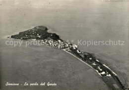 73128963 Sirmione Lago Di Garda Fliegeraufnahme Sirmione Lago Di Garda - Andere & Zonder Classificatie