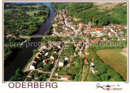 73128318 Oderberg Mark Fliegeraufnahme Alter Oder Oderberger See Raddampfer Ries - Altri & Non Classificati