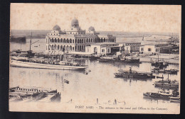 Port Said The Entrance To The Canal And Office To The Company - Unclassified