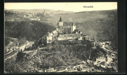 AK Krivoklát, Ortspartie Mit Schloss Im Gebirge  - Czech Republic